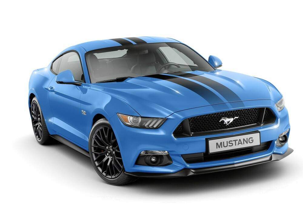 Fiche technique Ford Mustang VI GT &laquo; Blue Edition &raquo; (2016-2018)