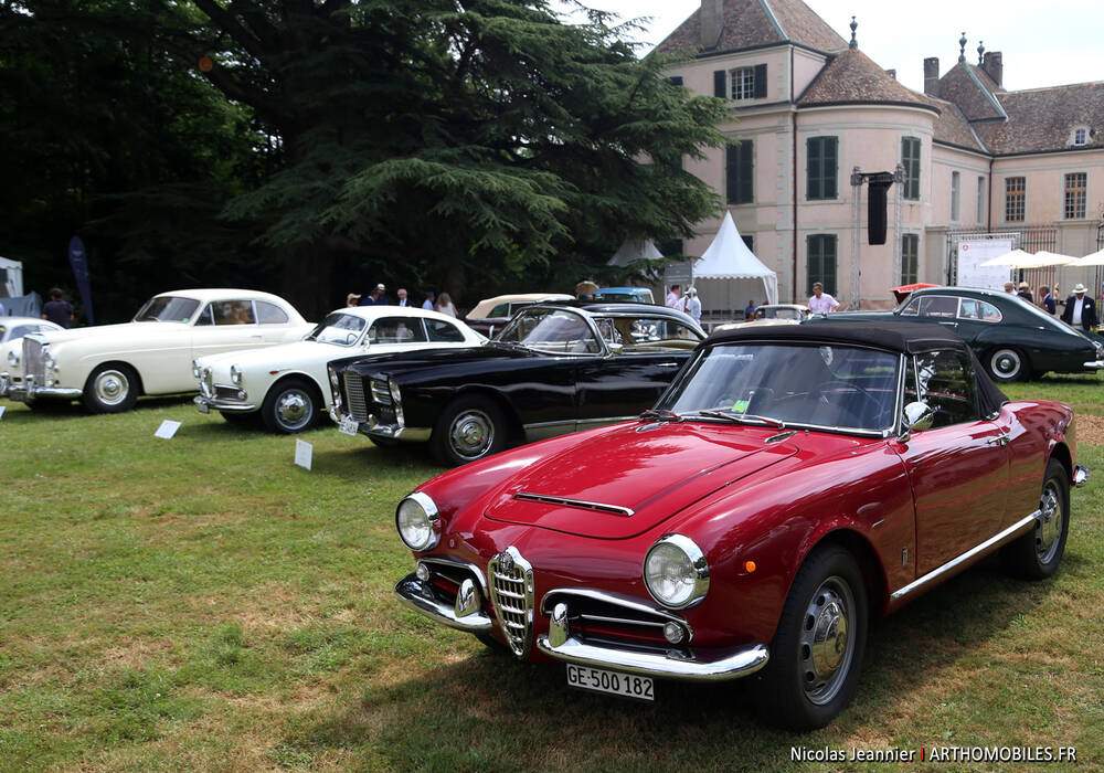Fiche technique Alfa Romeo Giulia Spider 1600 (1963-1965)