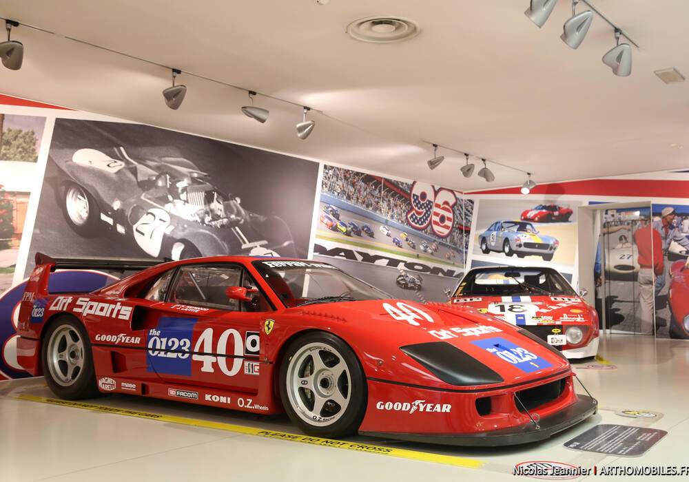 Fiche technique Ferrari F40 GTE Michelotto (1991-1992)