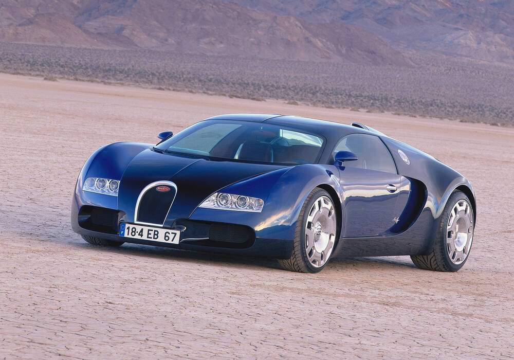 Fiche technique Bugatti EB 18.4 Veyron Concept (1999)