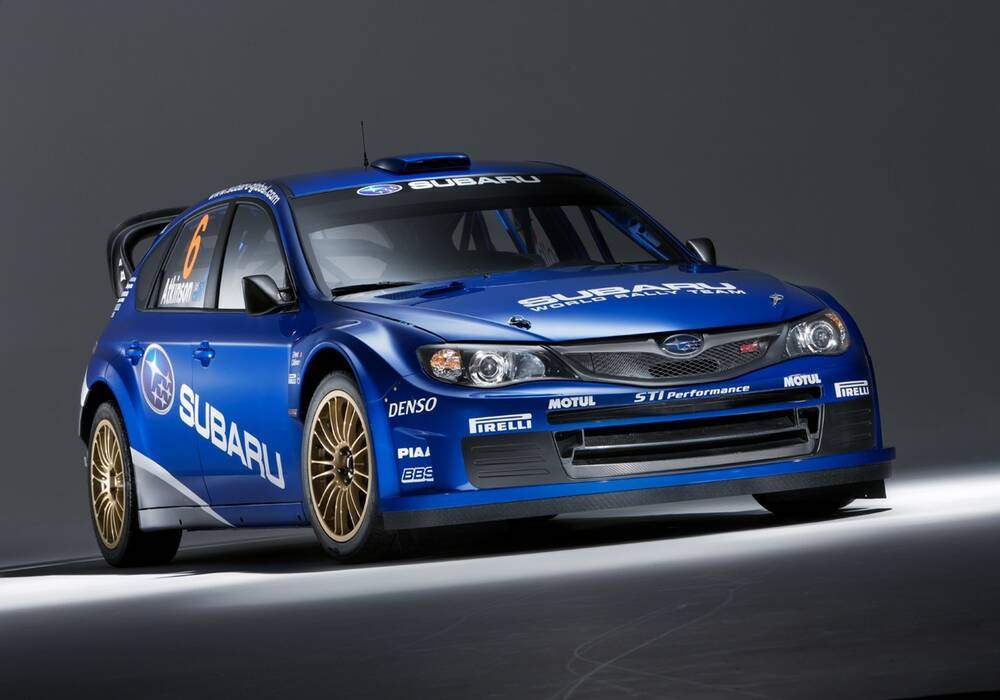 Fiche technique Subaru Impreza WRC2008 (2008)