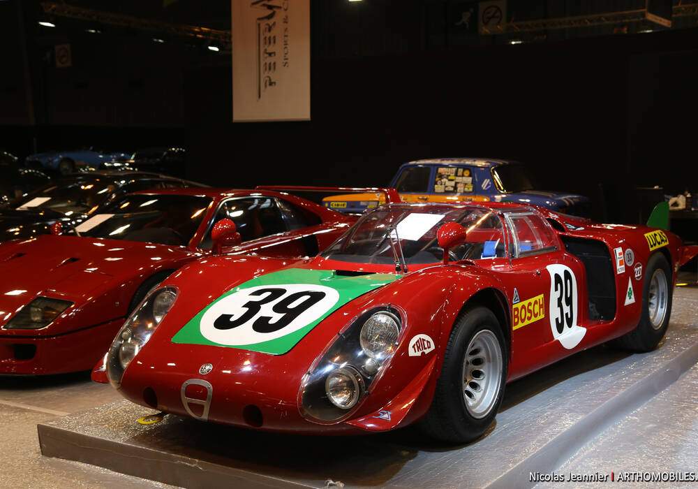 Fiche technique Alfa Romeo 33/2 Daytona Coda Lunga (1968-1969)