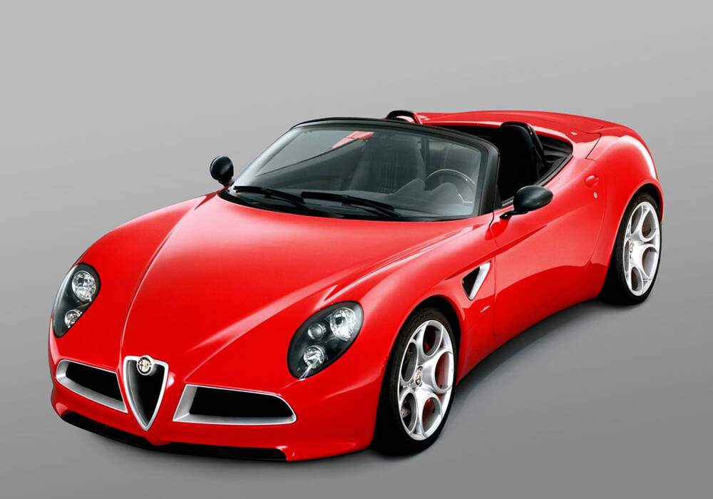 Fiche technique Alfa Romeo 8C Spider Concept (2005)