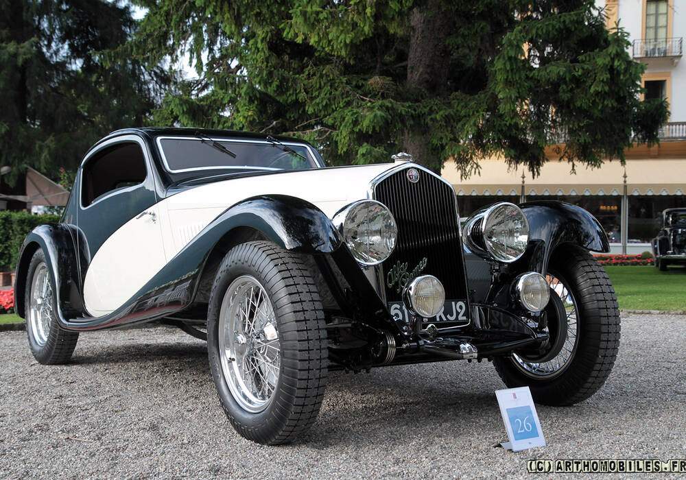 Fiche technique Alfa Romeo 6C 1750 Gran Sport Spider &laquo; Figoni Coup&eacute; &raquo; (1933)