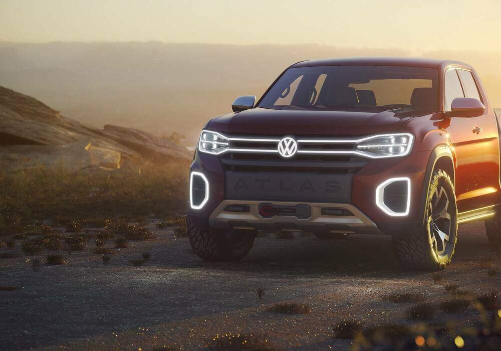 Fiche technique Volkswagen Atlas Tanoak Concept (2018)