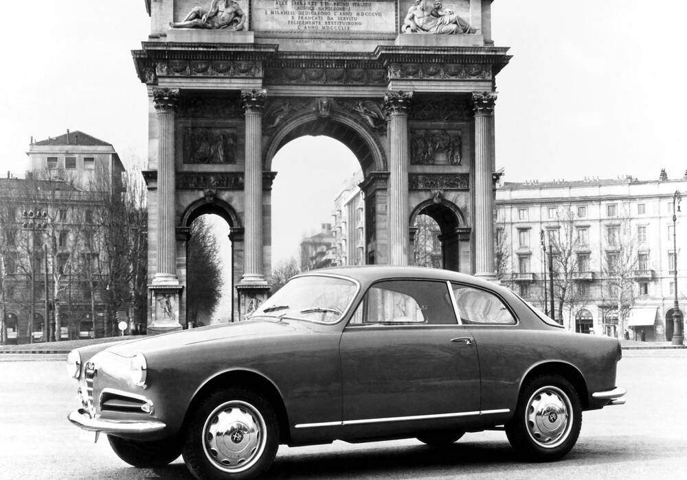 Fiche technique Alfa Romeo Giulietta Sprint (1955-1957)