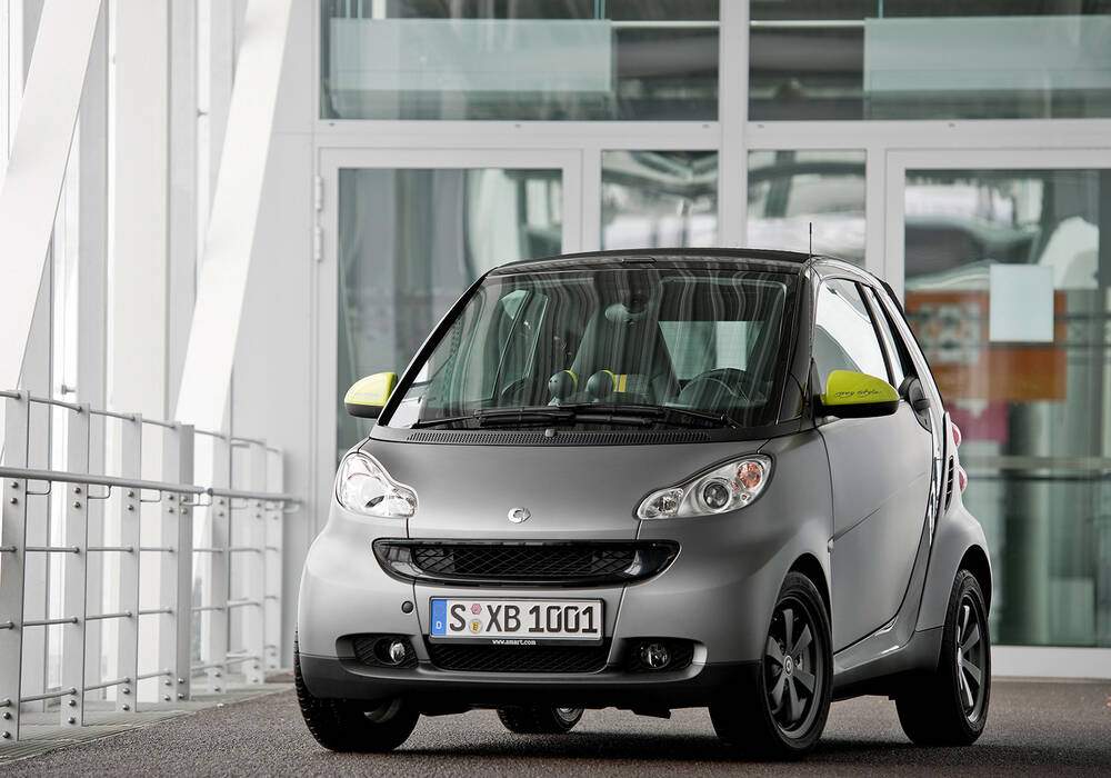 Fiche technique Smart Fortwo II Cabriolet 70 (A451) &laquo; Edition Greystyle &raquo; (2010)