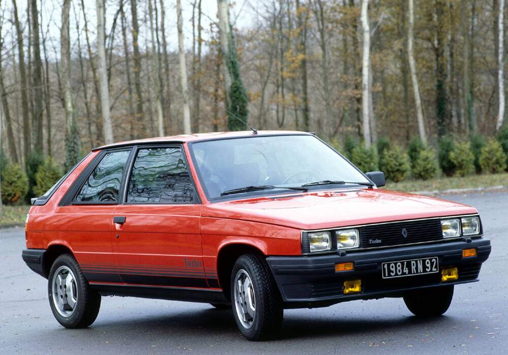 Fiche technique Renault 11 Turbo (1984-1986)