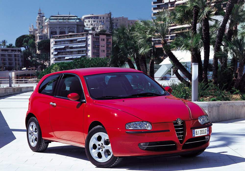 Fiche technique Alfa Romeo 147 1.6 TS 120 (937) (2000-2010)