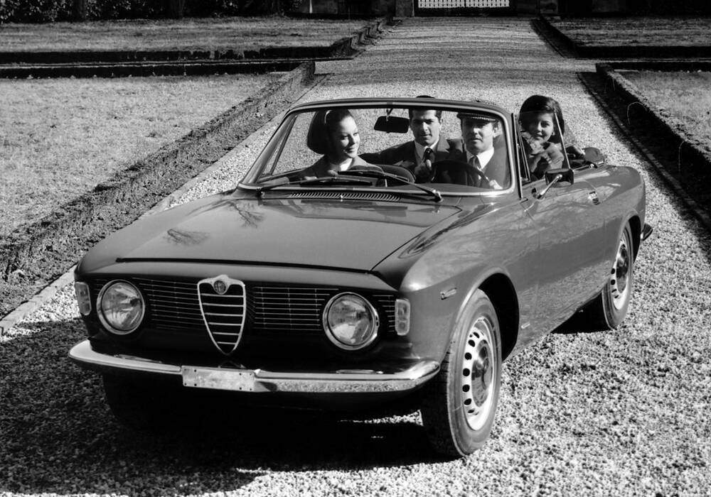 Fiche technique Alfa Romeo Giulia 1600 Sprint GTC (1965-1966)