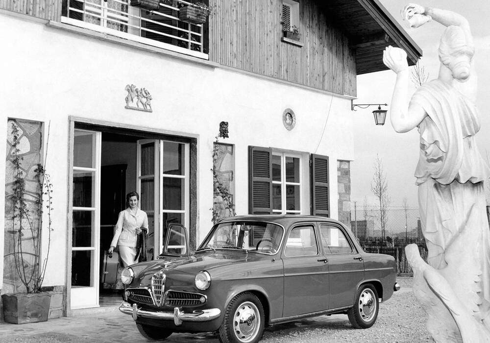 Fiche technique Alfa Romeo Giulietta (1955-1964)