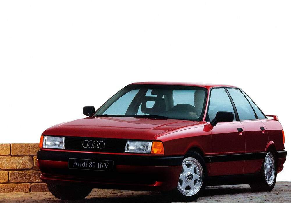 Fiche technique Audi 80 III 2.0 16v (B3) (1991)