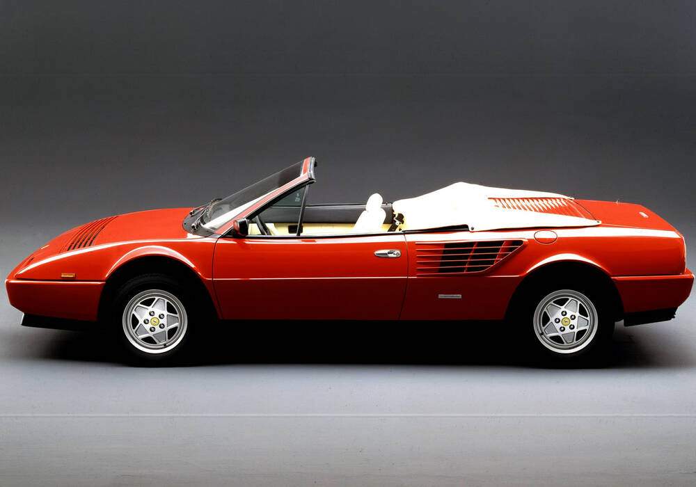 Fiche technique Ferrari Mondial 3.2 Cabriolet (US) (1985-1989)