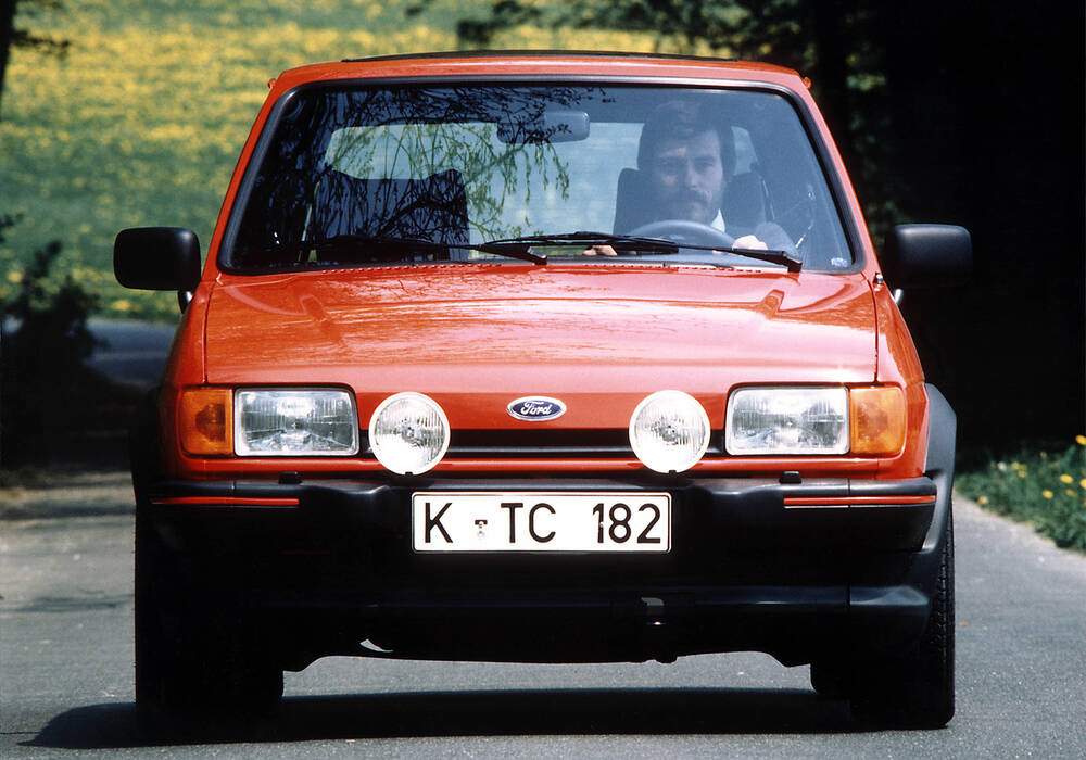 Fiche technique Ford Fiesta II 1.6 XR2 (1984-1989)