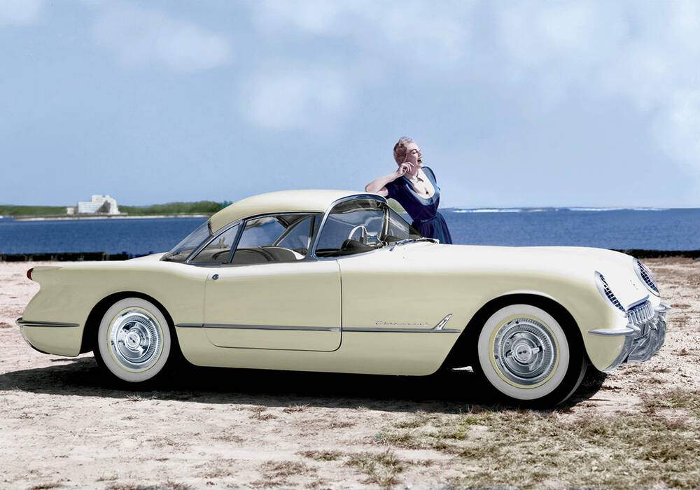 Fiche technique Chevrolet Corvette Convertible Coup&eacute; Show Car (1954)