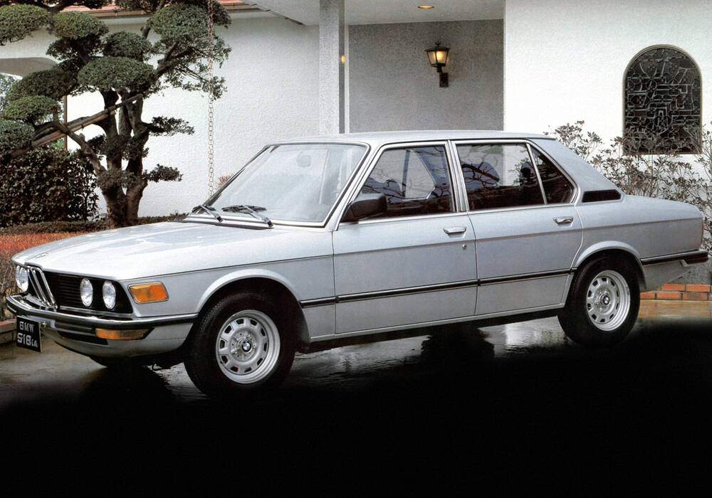 Fiche technique BMW 518i (E12) (1978-1981)