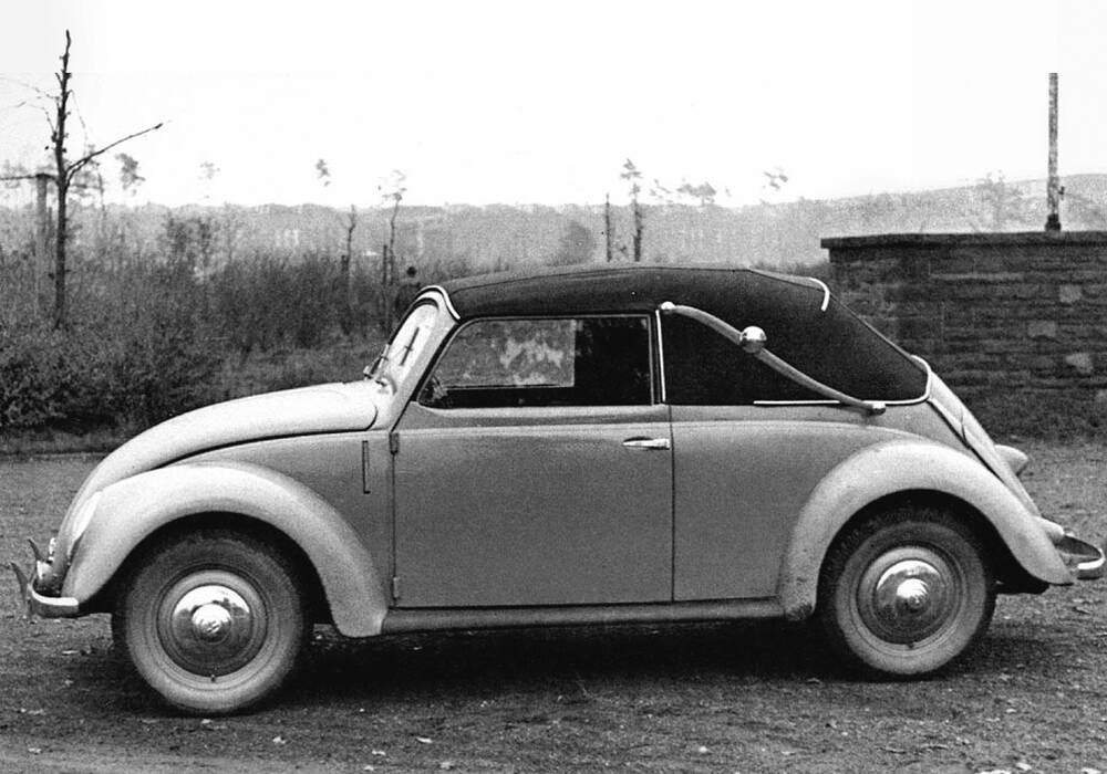 Fiche technique Volkswagen K&auml;fer Cabriolet Landau Prototype (1946)