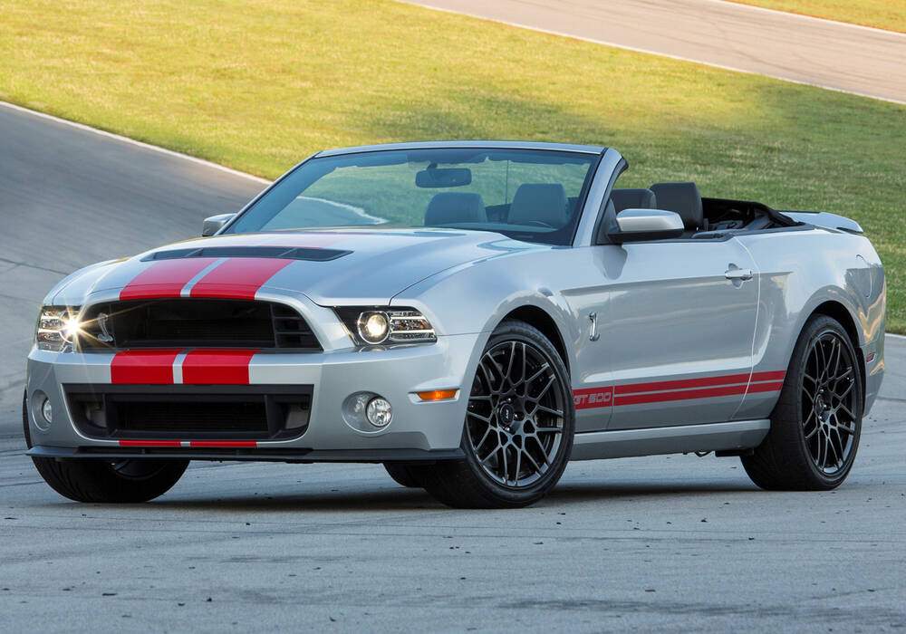 Fiche technique Shelby Mustang II GT500 Convertible (2012-2014)