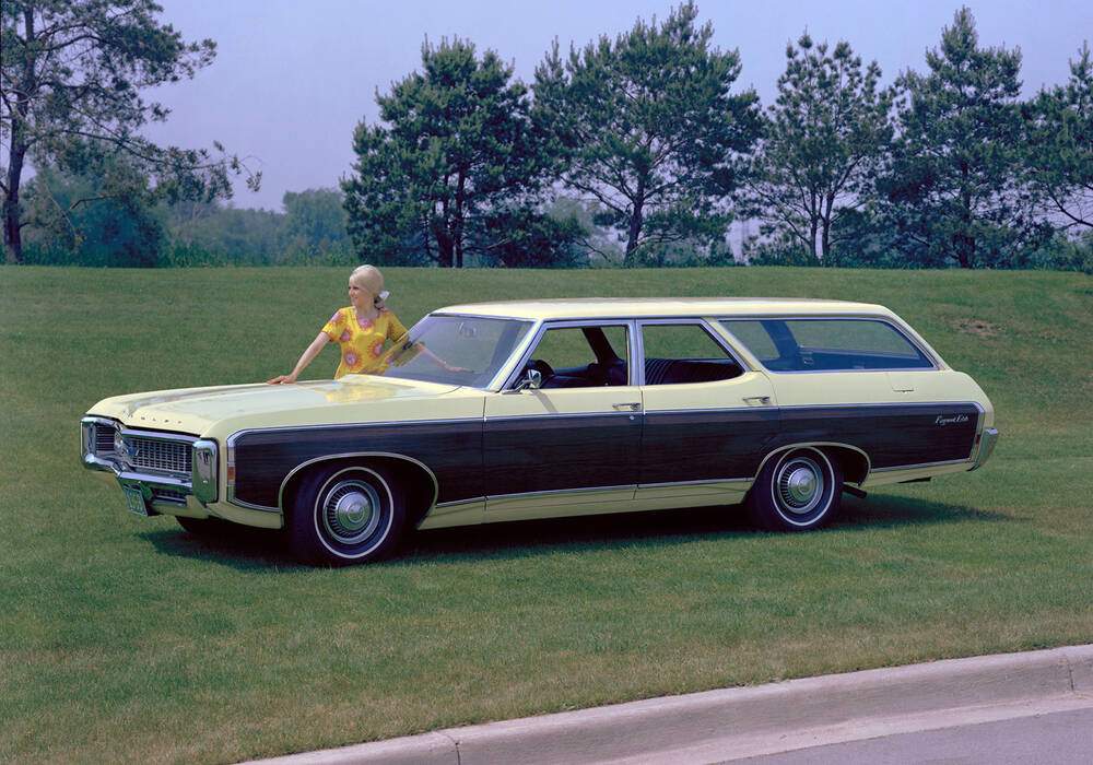 Fiche technique Chevrolet Kingswood II Estate Wagon 454ci 350 (1969-1970)