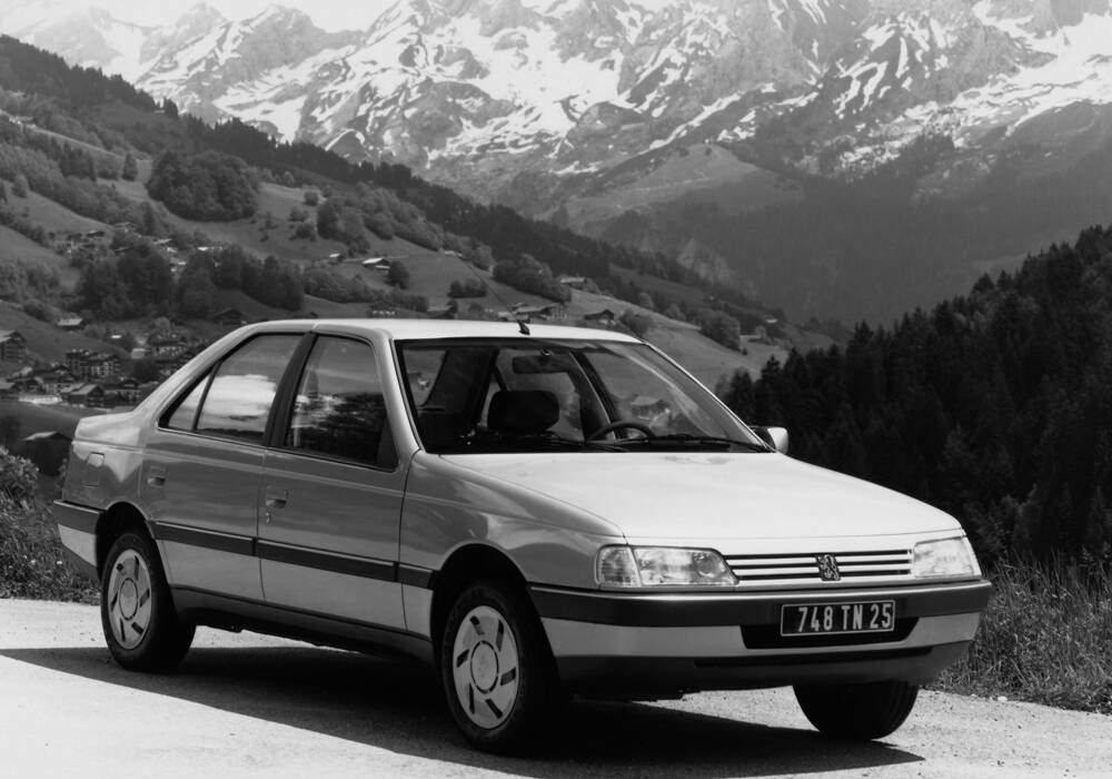 Fiche technique Peugeot 405 1.9 110 (1987-1992)
