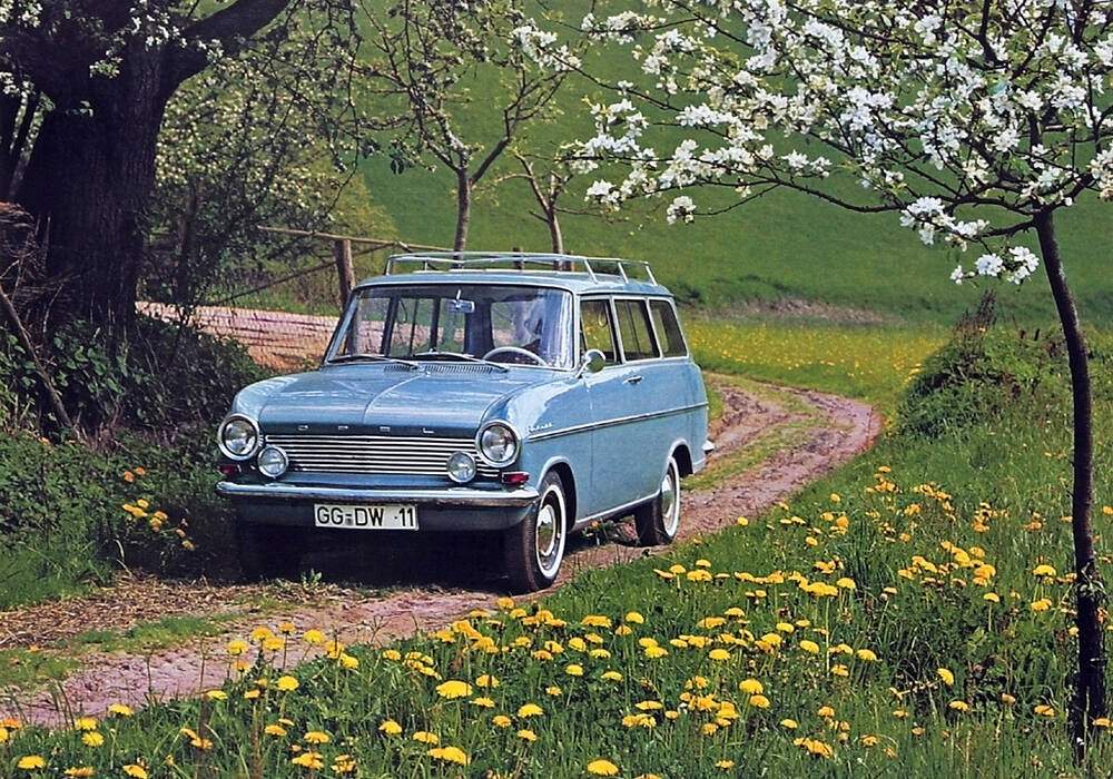 Fiche technique Opel Kadett Caravan 1000 (A) (1963-1965)