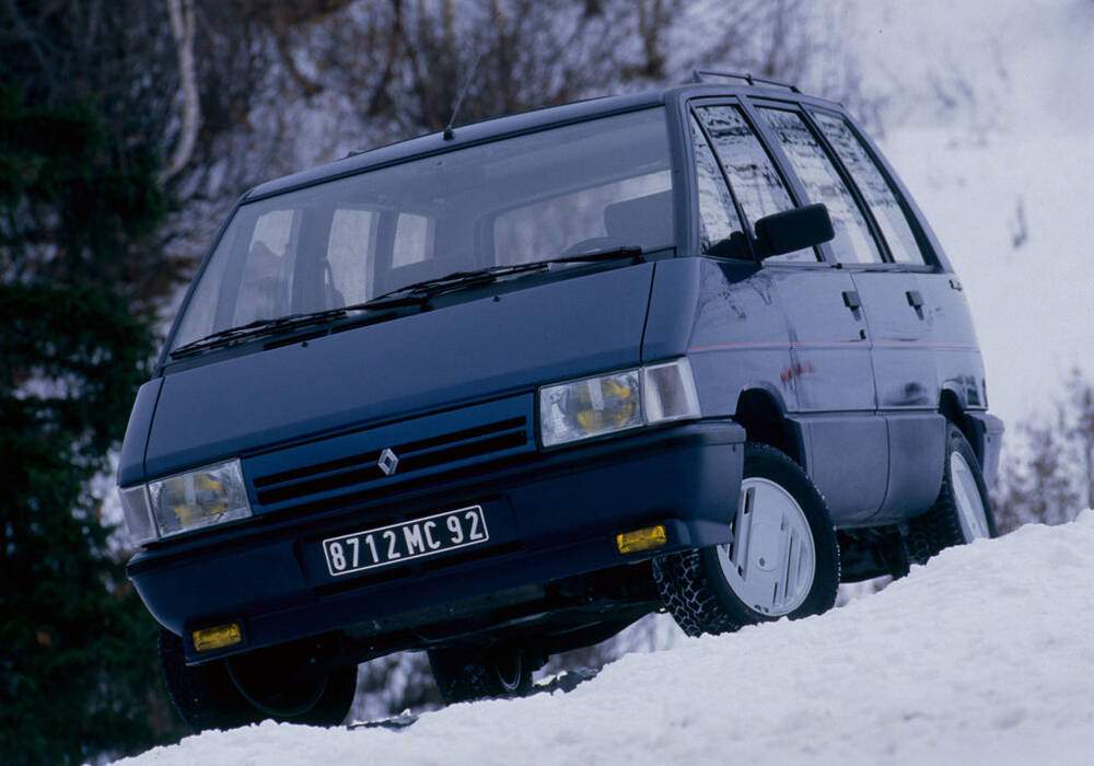 Fiche technique Renault Espace 2.0i (1988-1991)