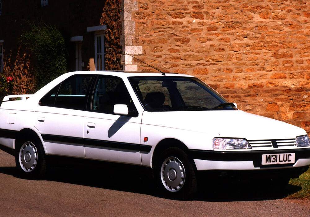 Fiche technique Peugeot 405 1.6i (1992-1995)