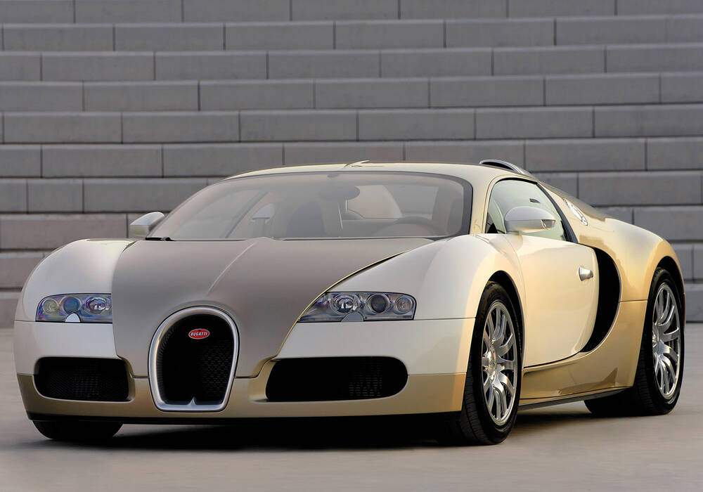 Fiche technique Bugatti EB 16.4 Veyron &laquo; Gold Edition &raquo; (2009)
