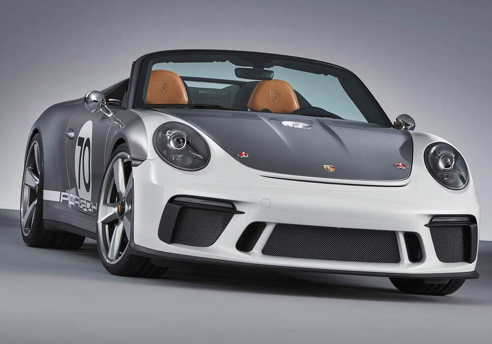 Fiche technique Porsche 911 Speedster Concept (2018)