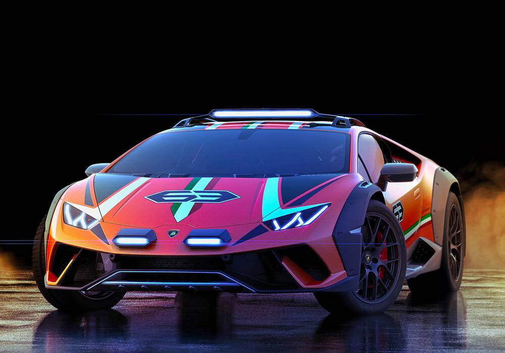 Fiche technique Lamborghini Hurac&aacute;n Sterrato Concept (2019)