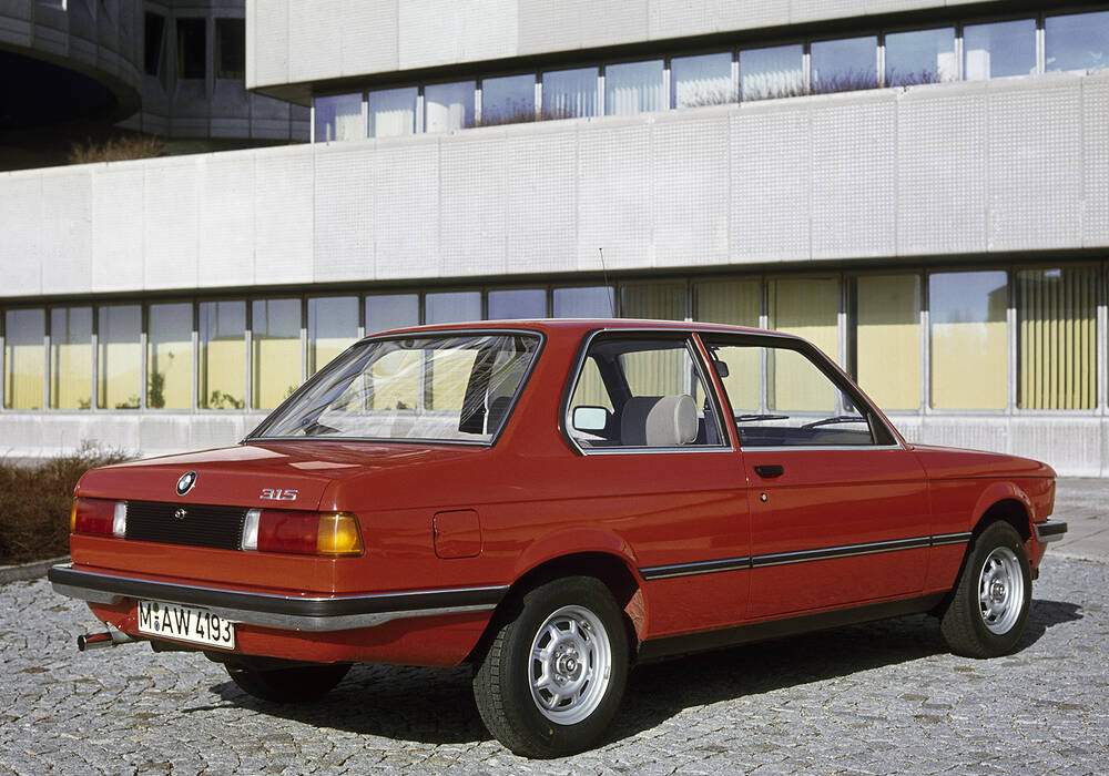 Fiche technique BMW 315 (E21) (1981-1983)