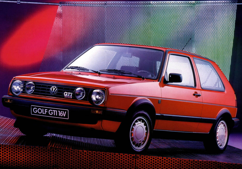 Fiche technique Volkswagen Golf II GTi 16v (Typ 1G) (1986-1991)