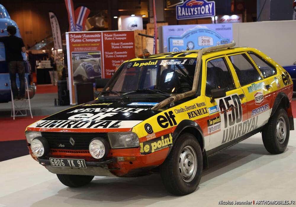 Fiche technique Renault 20 Turbo 4&times;4 Paris-Dakar (1982)