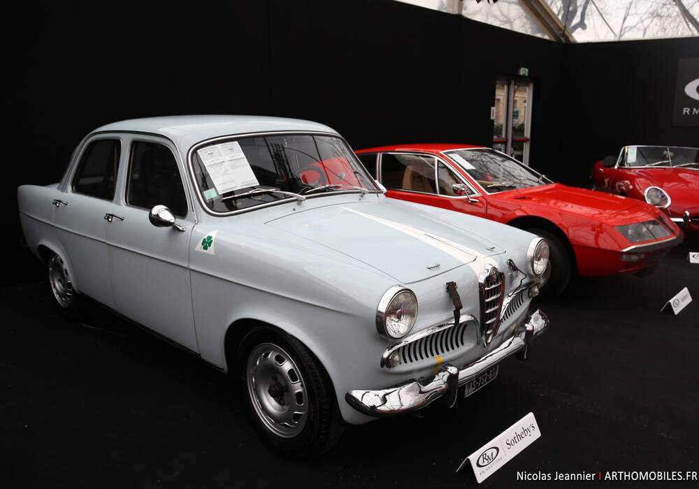 Fiche technique Alfa Romeo Giulietta TI (1957-1965)
