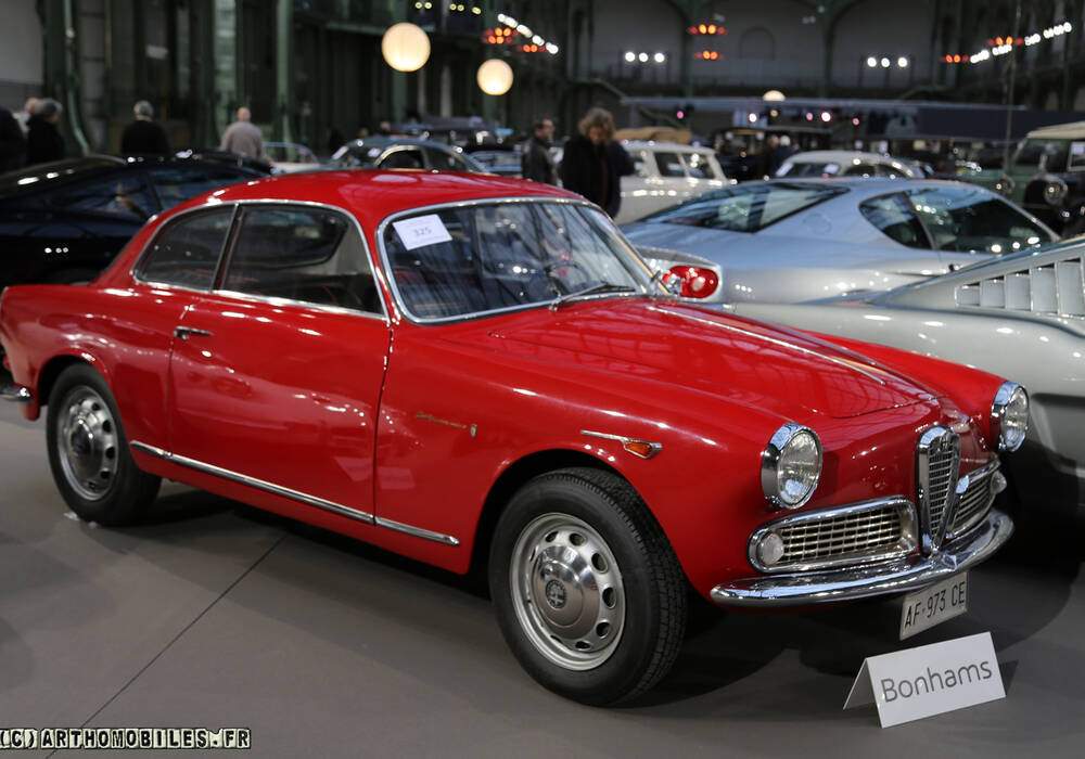 Fiche technique Alfa Romeo Giulietta Sprint Veloce (1956-1962)