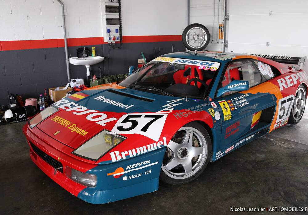 Fiche technique Ferrari 348 GT Competizione LM (1994)