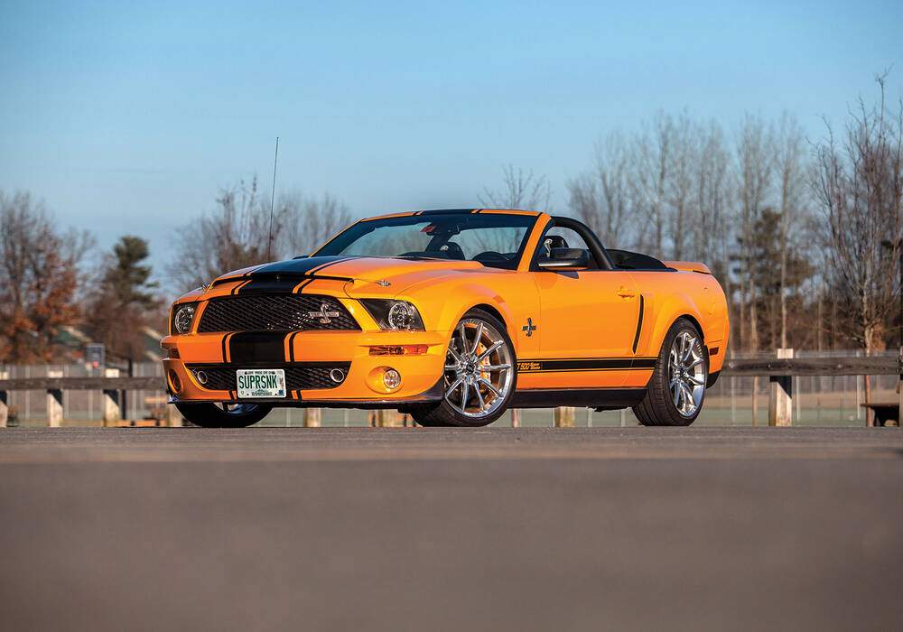 Fiche technique Shelby Mustang II GT500 Super Snake Convertible Prototype (2007)
