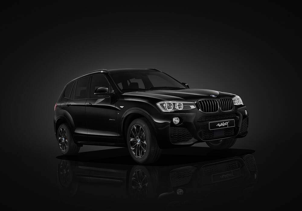 Fiche technique BMW X3 xDrive20d (F25) &laquo; Blackout &raquo; (2016)