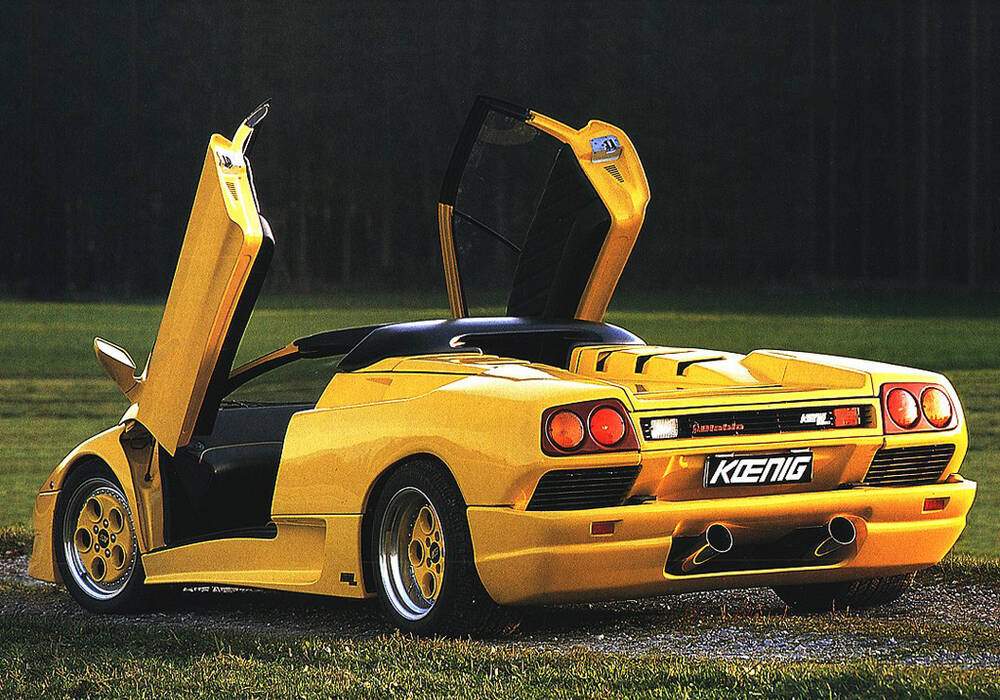 Fiche technique Koenig Diablo VT Roadster (1995-1998)