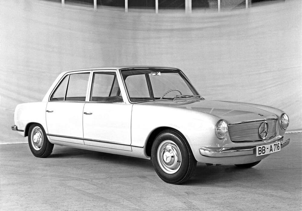 Fiche technique Mercedes-Benz W118/W119 Prototype (1960)