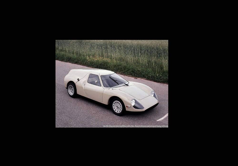 Fiche technique Alfa Romeo Scarabeo Rielaborata (1967)