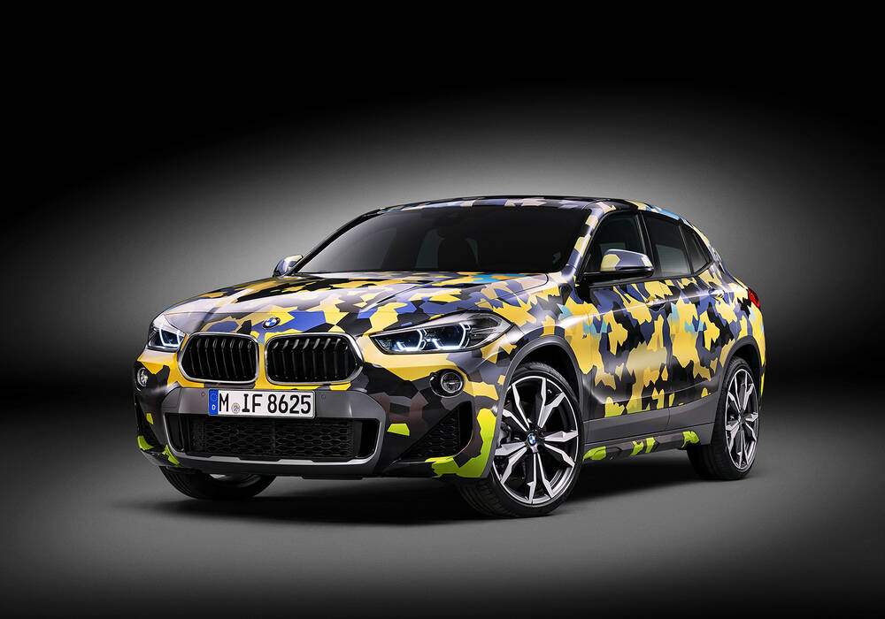 Fiche technique BMW X2 Digital Camo Concept (2018)