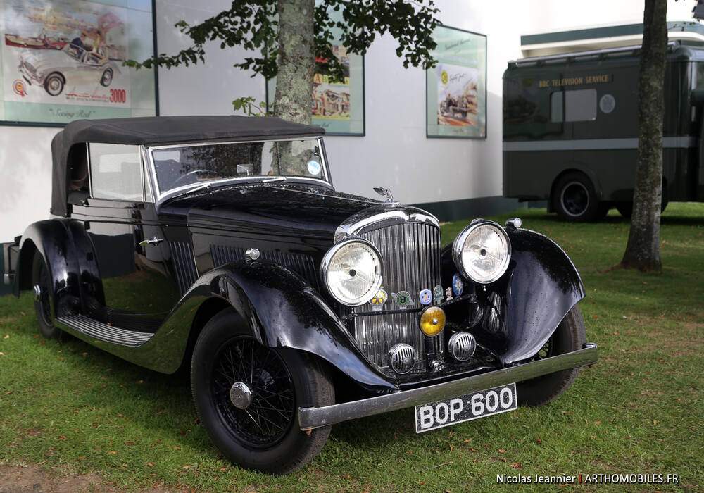 Fiche technique Bentley 3&frac12; Litre (1933-1937)