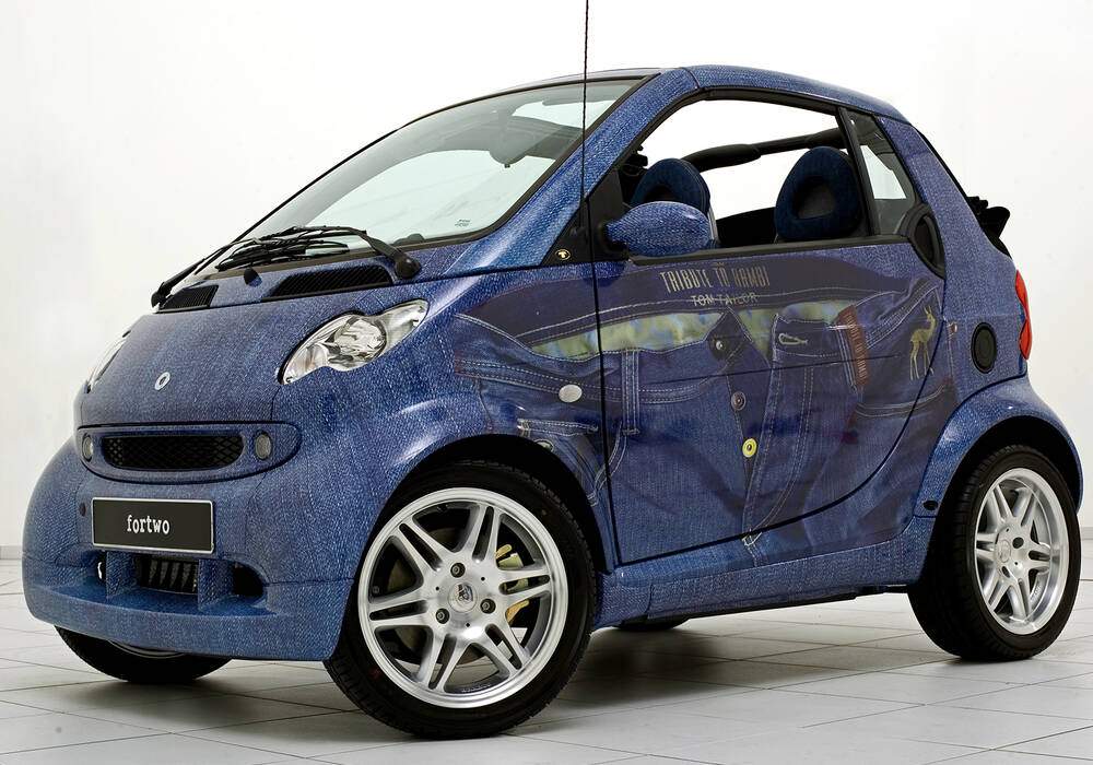 Fiche technique Smart Fortwo Cabriolet Brabus &laquo; Dressed by Tom Tailor &raquo; (2006)
