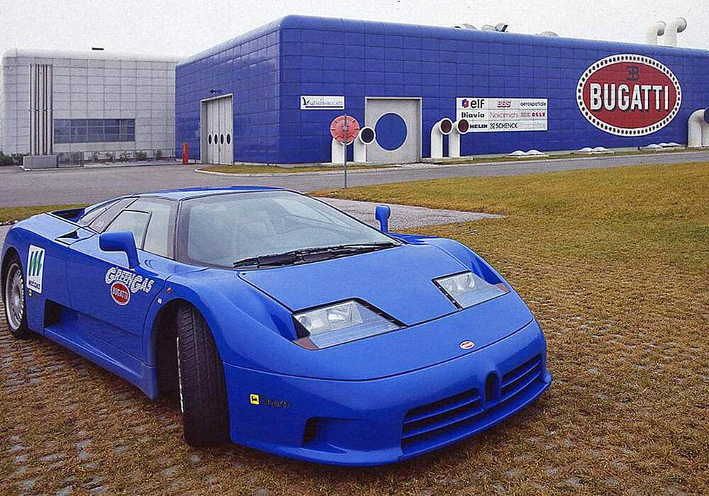 Fiche technique Bugatti EB110 CNG Prototype (1994)