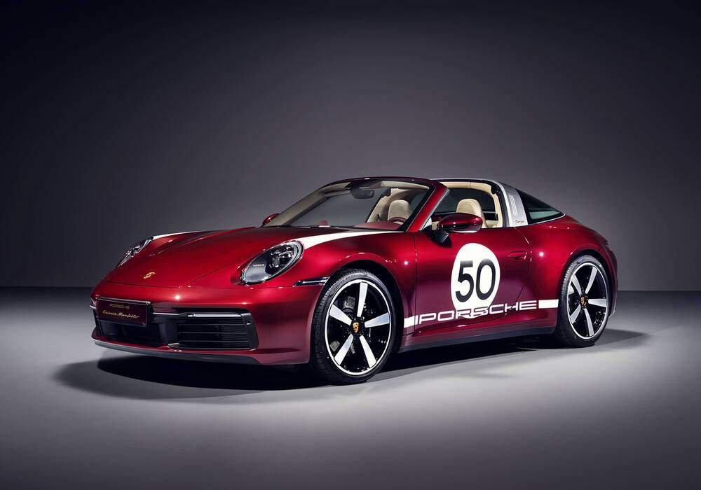 Fiche technique Porsche 911 Targa 4S (992) &laquo; Heritage Design Edition &raquo; (2020)