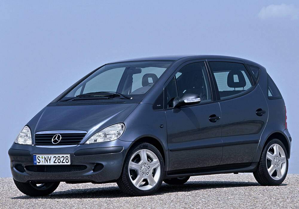 Fiche technique Mercedes-Benz A Family 160 (V168) &laquo; Piccadilly &raquo; (2003)