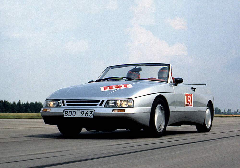 Fiche technique Saab Speeder (1986)