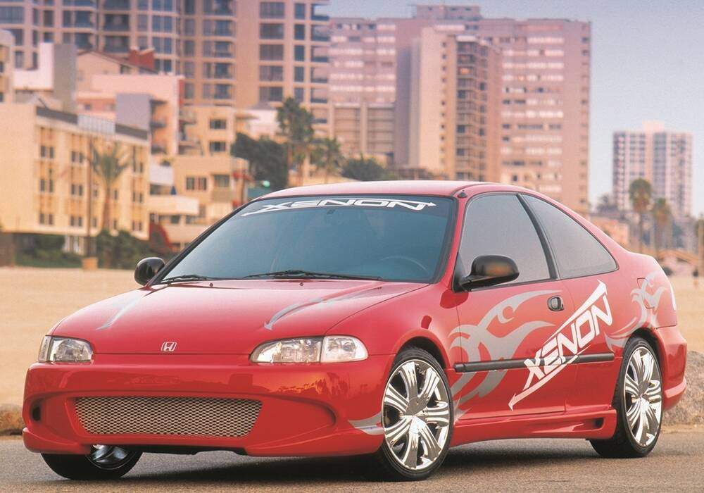 Fiche technique Xenon Civic Coup&eacute; (1993-1995)