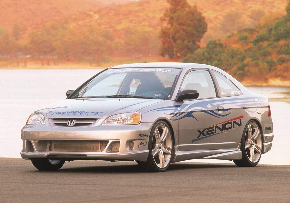 Fiche technique Xenon Civic Coup&eacute; (2001-2003)
